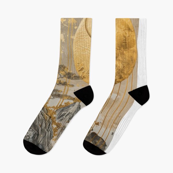 Item preview, Golden Moon Over Dramatic Mountain Silhouettes designed and sold by Piotrek0001.