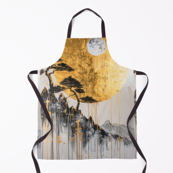 Item preview, Vertical Composition of Mountains and Gold Elements designed and sold by Piotrek0001.