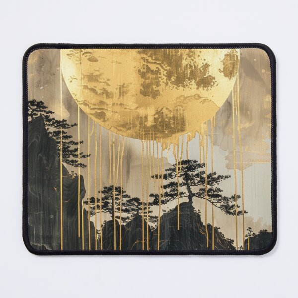Item preview, Shimmering Golden Circle in Natural Serenity designed and sold by Piotrek0001.