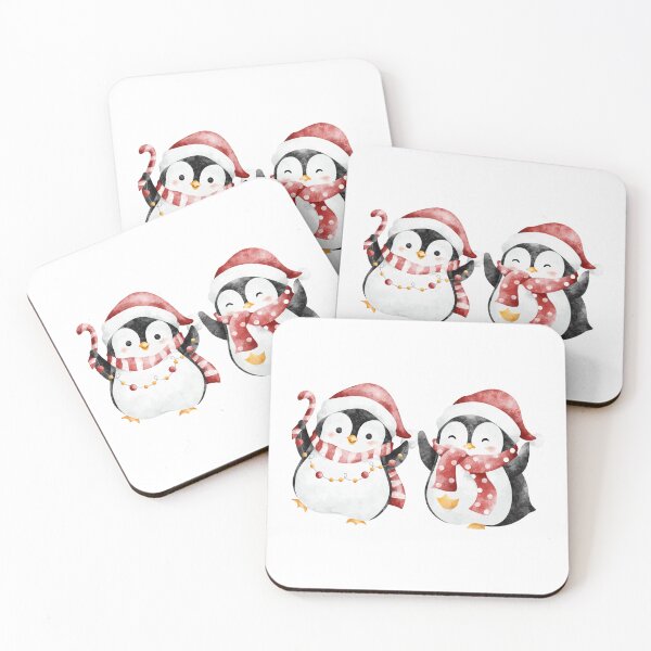 Artikelvorschau, Festliche Pinguine im Schnee – Weihnachtsstimmung entworfen und verkauft von WanderInq.