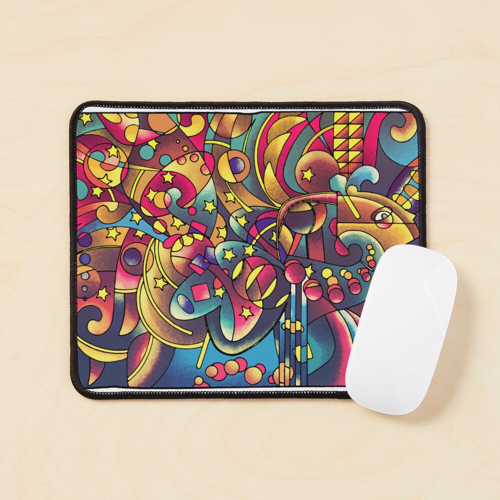 Item preview, Mouse Pad designed and sold by ROHANBHATIAART.