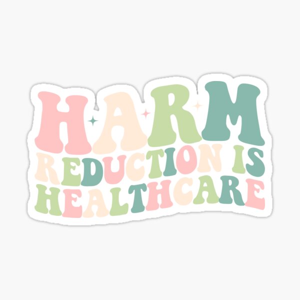 Item preview, groovy Harm Reduction is Healthcare - mental health Overdoses Leukemia Awareness Month designed and sold by Hani-Clothing.