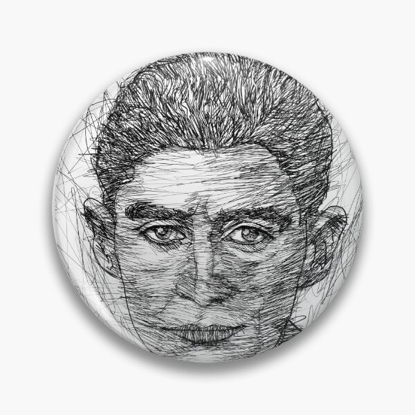 Item preview, FRANZ KAFKA ink portrait .1 designed and sold by lautir.