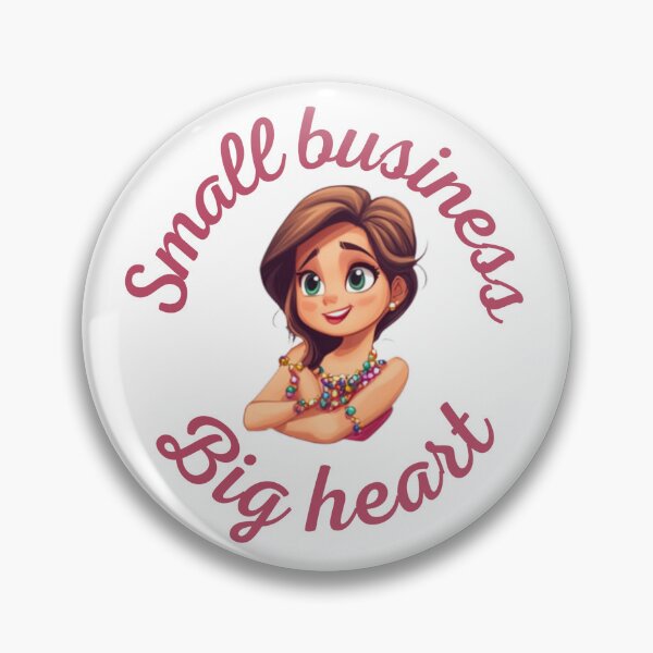 Item preview, Small Business Big Heart - Entrepreneur Gift designed and sold by NikoBeadsUA.
