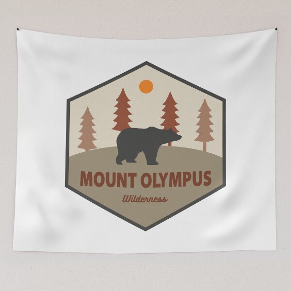 Item preview, Mount Olympus Wilderness Utah Bear designed and sold by Esskay Designs.