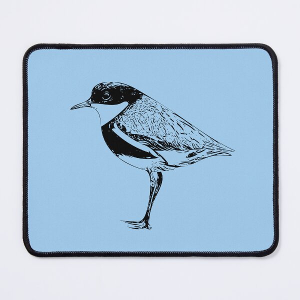 Item preview, Red-kneed Dotterel Black Design  designed and sold by designsasstultd.