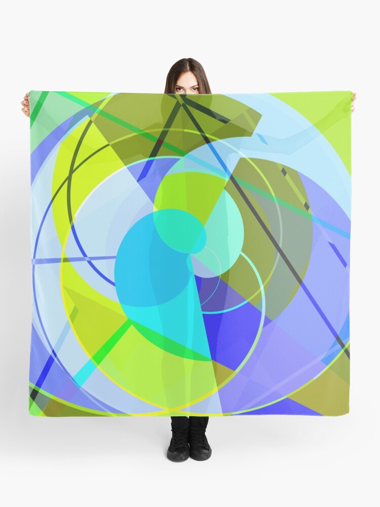 Thumbnail 1 of 3, Scarf, Attempts to Fly (#189) designed and sold by Quantrian.