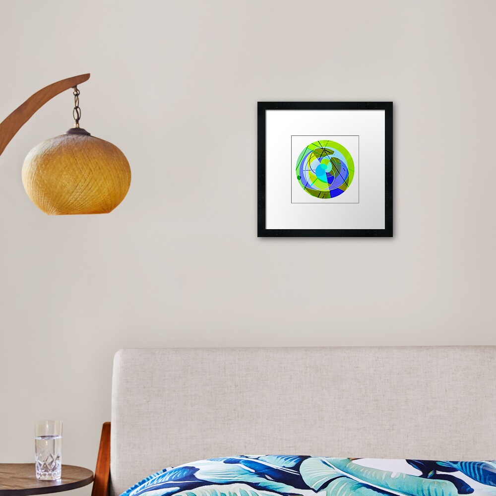 Item preview, Framed Art Print designed and sold by Quantrian.
