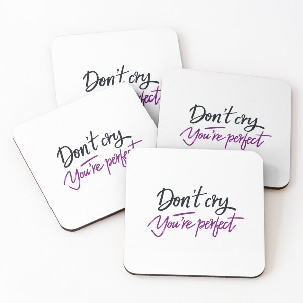 Item preview, Don't Cry, You're Perfect designed and sold by TalariaDesign.