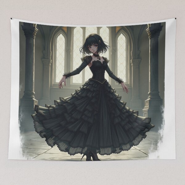 Item preview, Anime girl dancing designed and sold by PattaZone.