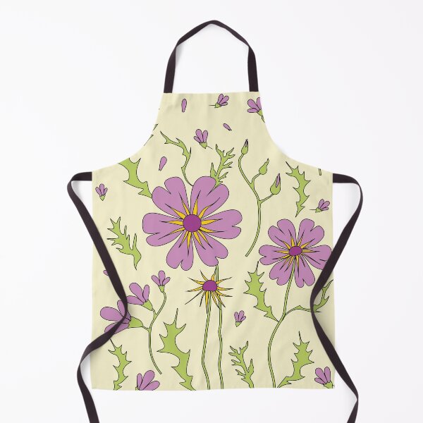 Item preview, Blooming wildness - vintage style painting, pastel colors/ pink, beige, light green. designed and sold by My-fake-places.
