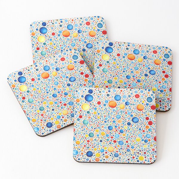 Item preview, Colorful Dots Explosion designed and sold by MysticEve.