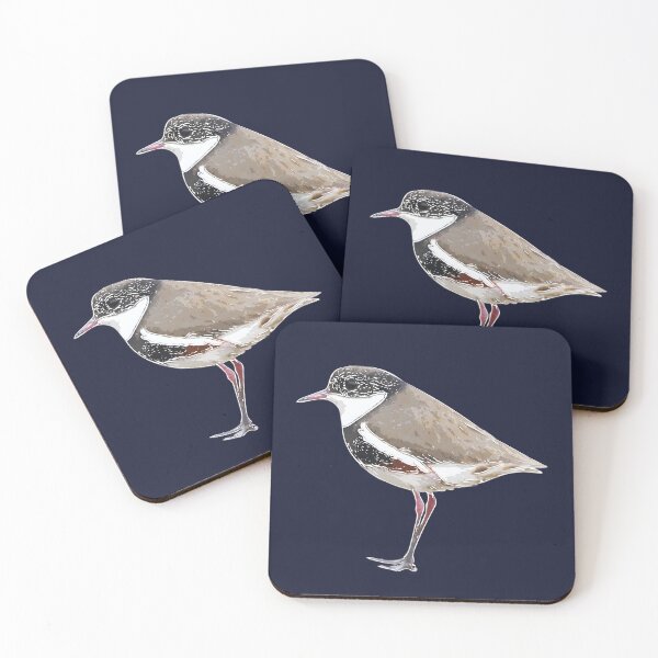 Item preview, Red-kneed Dotterel White Alternate Design  designed and sold by designsasstultd.
