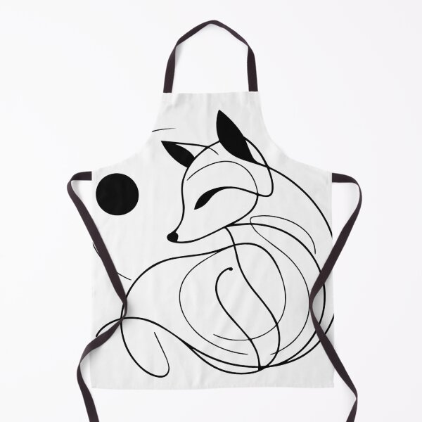 Item preview, Minimalist Abstract Fox Line Art designed and sold by Coffee Lifestyle.