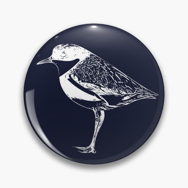 Item preview, Red-kneed Dotterel White Design  designed and sold by designsasstultd.