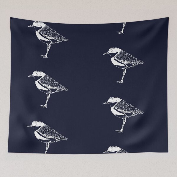 Item preview, Red-kneed Dotterel White Design  designed and sold by designsasstultd.
