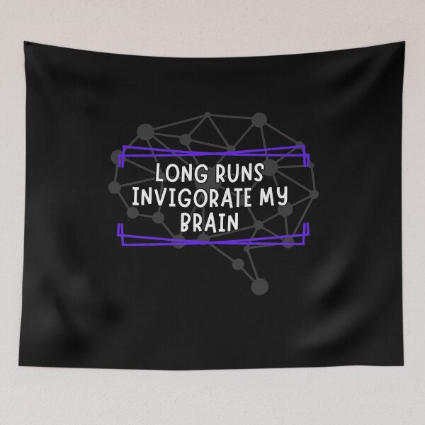 Item preview, Long Runs Invigorate My Brain designed and sold by wrestletoys.