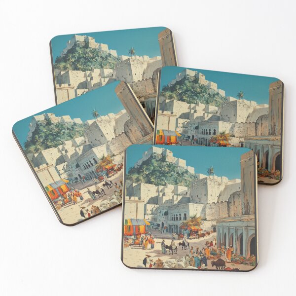 Item preview, Meknes Morocco Travel Poster 1930s designed and sold by FleurFrench.