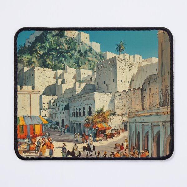 Item preview, Meknes Morocco Travel Poster 1930s designed and sold by FleurFrench.