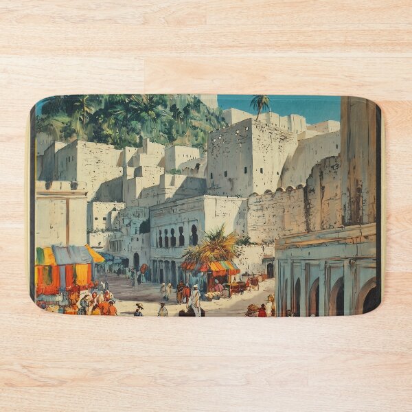 Item preview, Meknes Morocco Travel Poster 1930s designed and sold by FleurFrench.