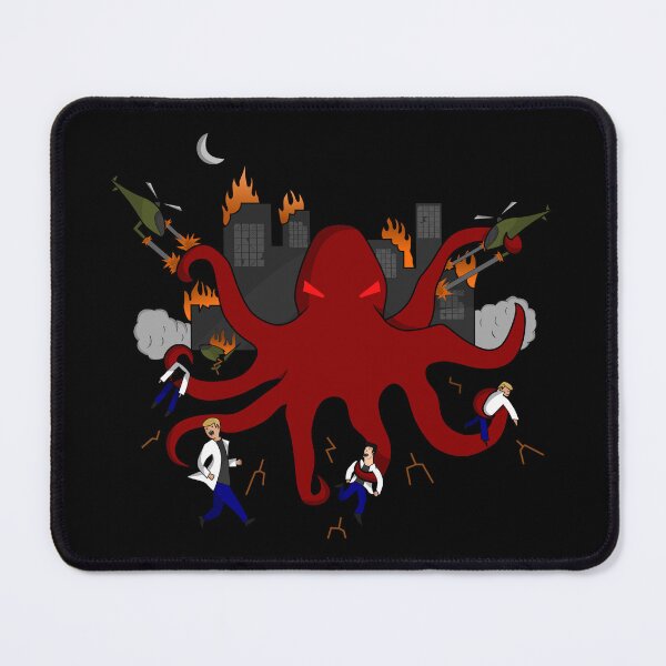 Item preview, The Mutant Octopus Attacks designed and sold by TheMutantPencil.