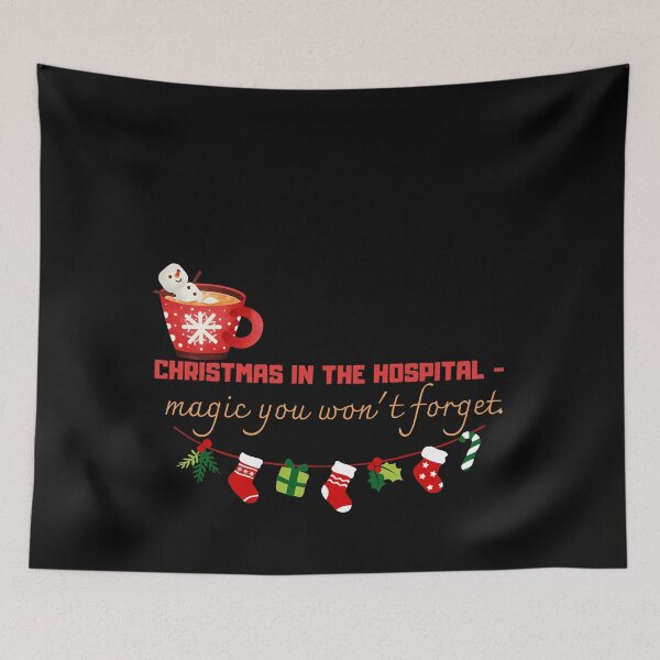 Item preview, paramedic, ambulance driver, nurse Christmas in the hospital - magic you haven't forgotten. designed and sold by Dudiudi.