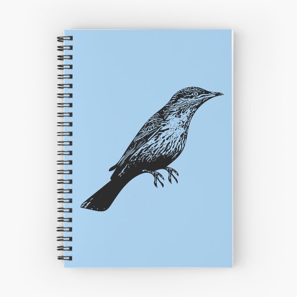Item preview, Spiny-cheeked Honeyeater Black Design  designed and sold by designsasstultd.