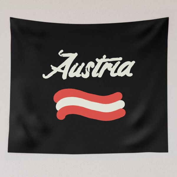 Item preview, Austrian flag designed and sold by vibeno1.