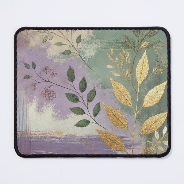 Item preview, Abstract Golden Leaf Artwork Style 2 designed and sold by Oonward2021.