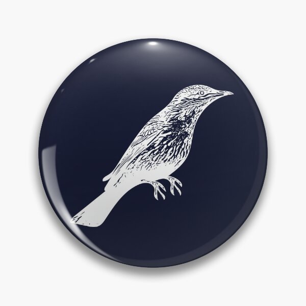 Item preview, Spiny-cheeked Honeyeater White Design  designed and sold by designsasstultd.