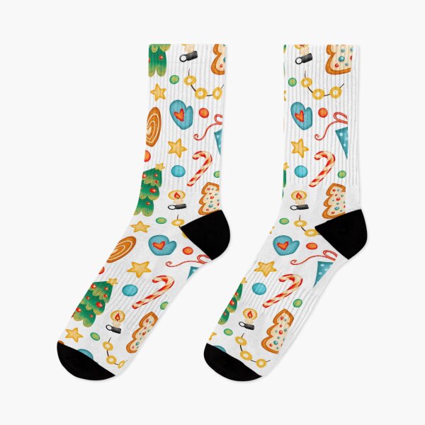 Item preview, Candy and, Christmas cookie festive pattern designed and sold by KaonaDesigns.