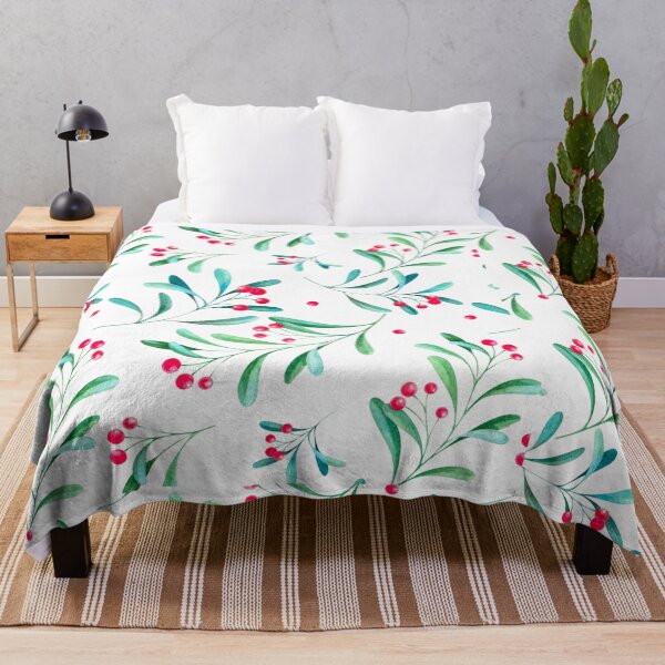 Item preview, Festive Holly Pattern designed and sold by KaonaDesigns.