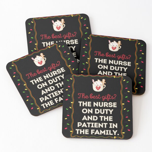 Item preview, The best gifts? The nurse on duty and the patient in the family. designed and sold by Dudiudi.