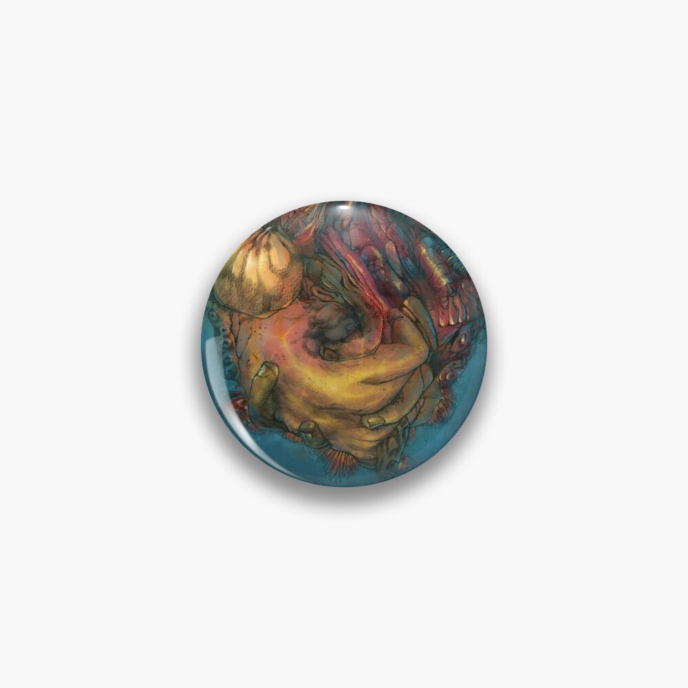 Item preview, Pin designed and sold by ROHANBHATIAART.