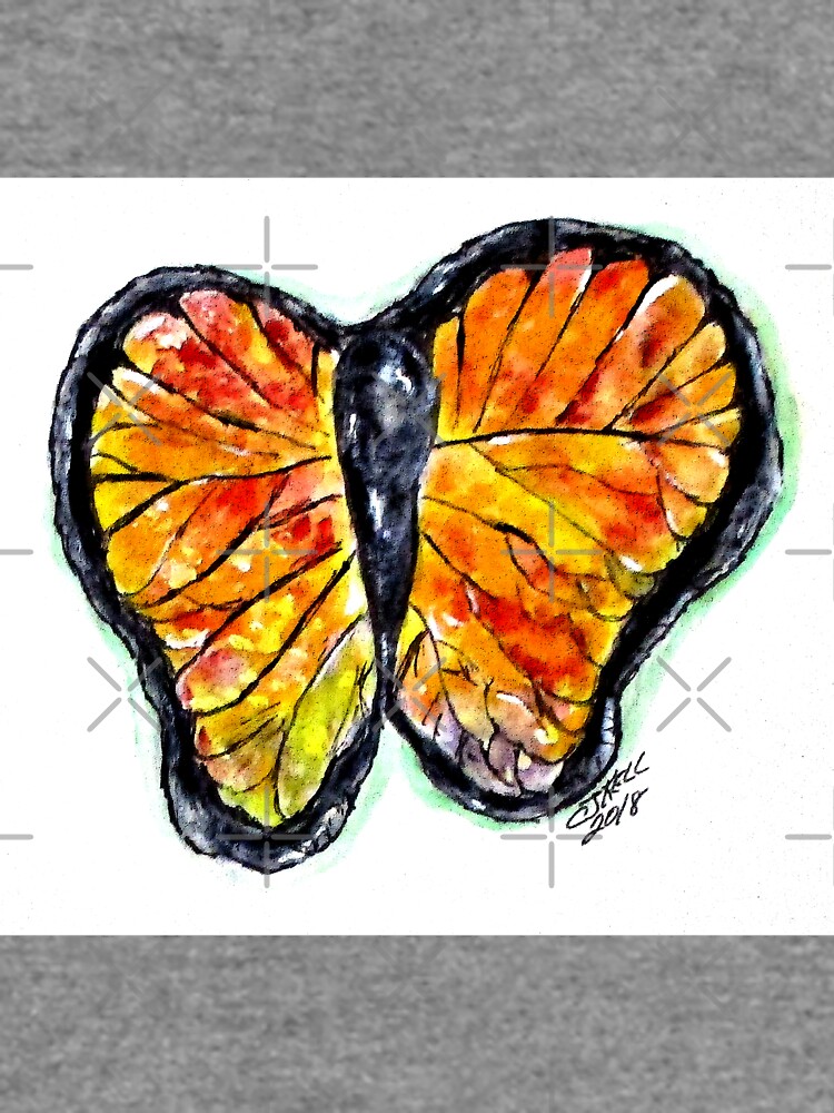 Glass Butterfly Digitally Enhanced by cjkell