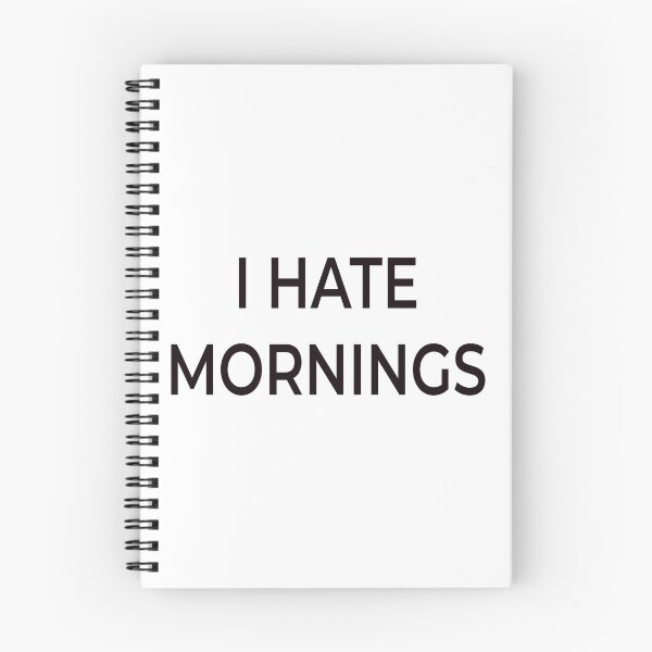 Item preview, I HATE MORNINGS - ken sato/ kenji sato mug designed and sold by Sumi's Doodle Store.