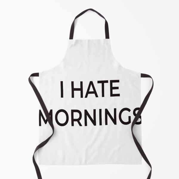 Item preview, I HATE MORNINGS - ken sato/ kenji sato mug designed and sold by Sumi's Doodle Store.