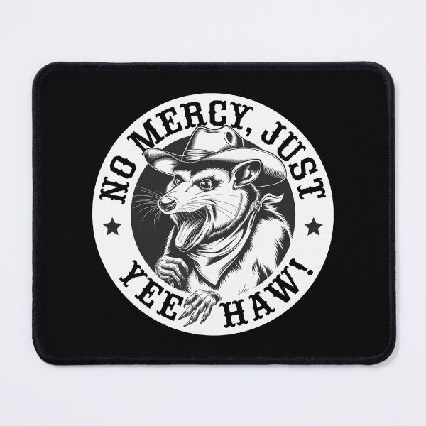 Item preview, Possum Cowboy - No Mercy, Just Yeehaw! designed and sold by GRABAPSHOP.