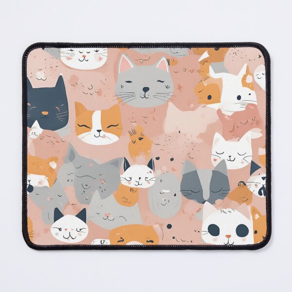 Item preview, Whimsical Cat Faces designed and sold by joejiing.