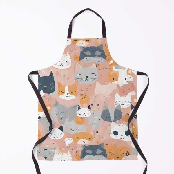 Item preview, Whimsical Cat Faces designed and sold by joejiing.