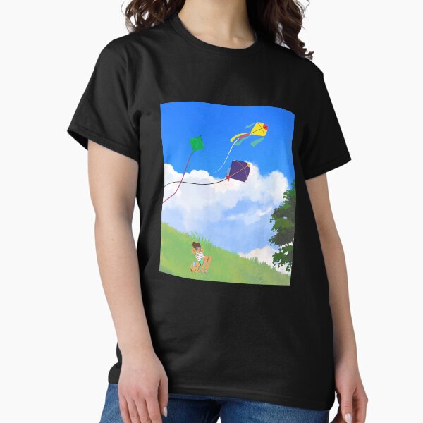 Vista previa del artículo con la obra «Volar cometas», diseñado y vendido por SkyisBright.