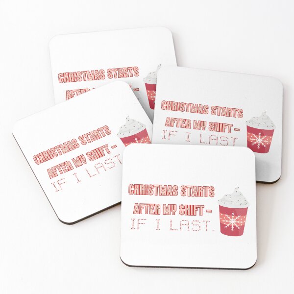 Item preview, Christmas starts after my shift - if I last. designed and sold by Dudiudi.