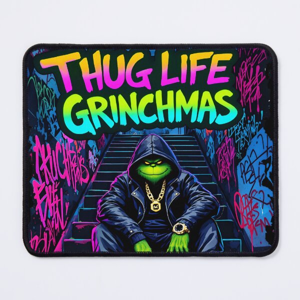 Item preview, Thug Life: Grinchmas designed and sold by AlphaTeez.