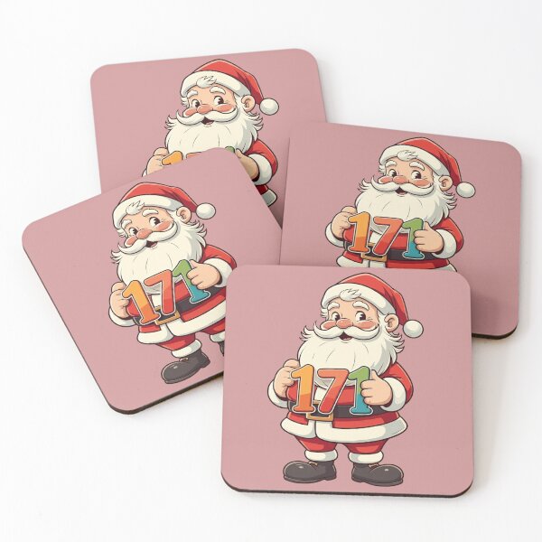 Item preview, Mathematicians, quizzers and codebreakers Santa says.... designed and sold by BlackCoralArt.