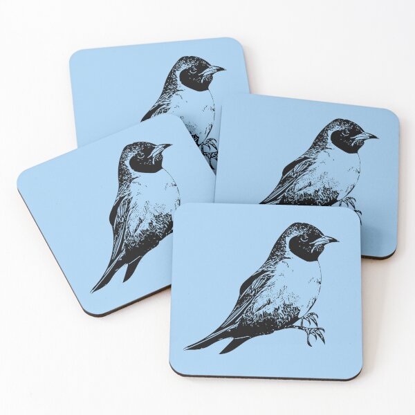 Item preview, Masked Woodswallow Black Design  designed and sold by designsasstultd.