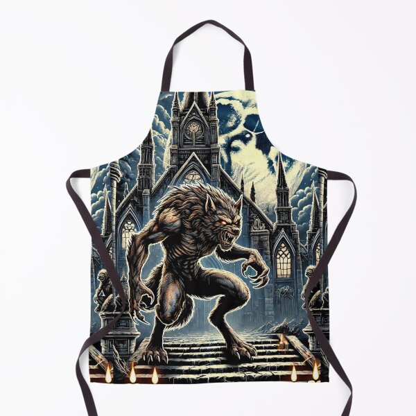 Item preview, The werewolf is looking for food designed and sold by Purpleflex.