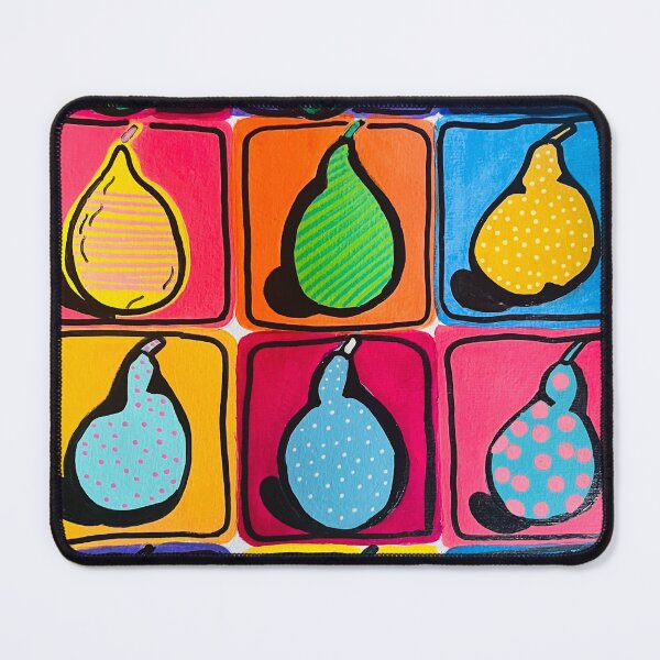 Item preview, Patterned pears designed and sold by Rebecca Lyon Art .