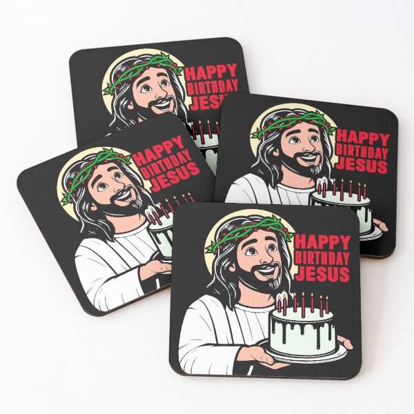 Item preview, Happy Birthday Jesus designed and sold by plushism.