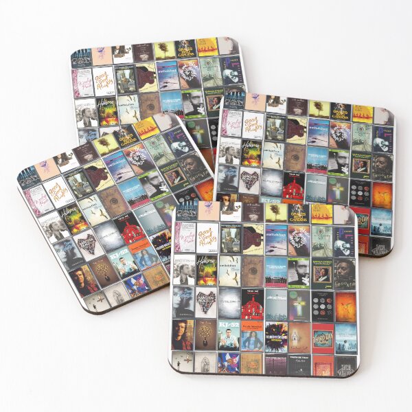Item preview, Greatest Christian Music - Vintage Cassette Album Cover Art designed and sold by Mr Mustard Prints.