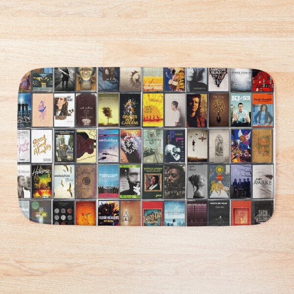 Item preview, Greatest Christian Music - Vintage Cassette Album Cover Art designed and sold by Mr Mustard Prints.
